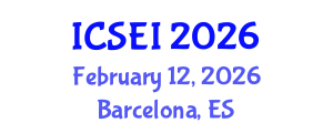 International Conference on Social Entrepreneurship and Innovation (ICSEI) February 12, 2026 - Barcelona, Spain International Conference on Social Entrepreneurship and Innovation (ICSEI) February 12, 2026 - Barcelona, Spain