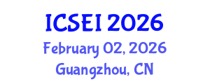 International Conference on Social Entrepreneurship and Innovation (ICSEI) February 02, 2026 - Guangzhou, China International Conference on Social Entrepreneurship and Innovation (ICSEI) February 02, 2026 - Guangzhou, China