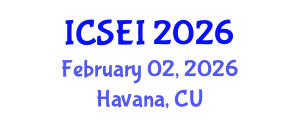 International Conference on Social Entrepreneurship and Innovation (ICSEI) February 02, 2026 - Havana, Cuba International Conference on Social Entrepreneurship and Innovation (ICSEI) February 02, 2026 - Havana, Cuba