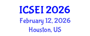 International Conference on Social Entrepreneurship and Innovation (ICSEI) February 12, 2026 - Houston, United States International Conference on Social Entrepreneurship and Innovation (ICSEI) February 12, 2026 - Houston, United States