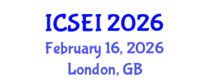 International Conference on Social Entrepreneurship and Innovation (ICSEI) February 16, 2026 - London, United Kingdom International Conference on Social Entrepreneurship and Innovation (ICSEI) February 16, 2026 - London, United Kingdom