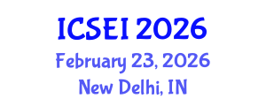 International Conference on Social Entrepreneurship and Innovation (ICSEI) February 23, 2026 - New Delhi, India International Conference on Social Entrepreneurship and Innovation (ICSEI) February 23, 2026 - New Delhi, India
