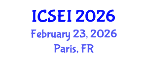 International Conference on Social Entrepreneurship and Innovation (ICSEI) February 23, 2026 - Paris, France International Conference on Social Entrepreneurship and Innovation (ICSEI) February 23, 2026 - Paris, France