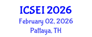 International Conference on Social Entrepreneurship and Innovation (ICSEI) February 02, 2026 - Pattaya, Thailand International Conference on Social Entrepreneurship and Innovation (ICSEI) February 02, 2026 - Pattaya, Thailand