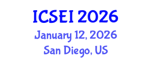 International Conference on Social Entrepreneurship and Innovation (ICSEI) January 12, 2026 - San Diego, United States International Conference on Social Entrepreneurship and Innovation (ICSEI) January 12, 2026 - San Diego, United States