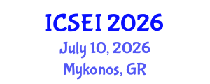 International Conference on Social Entrepreneurship and Innovation (ICSEI) July 10, 2026 - Mykonos, Greece International Conference on Social Entrepreneurship and Innovation (ICSEI) July 10, 2026 - Mykonos, Greece