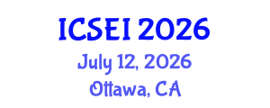International Conference on Social Entrepreneurship and Innovation (ICSEI) July 12, 2026 - Ottawa, Canada International Conference on Social Entrepreneurship and Innovation (ICSEI) July 12, 2026 - Ottawa, Canada