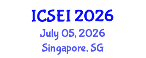 International Conference on Social Entrepreneurship and Innovation (ICSEI) July 05, 2026 - Singapore, Singapore International Conference on Social Entrepreneurship and Innovation (ICSEI) July 05, 2026 - Singapore, Singapore