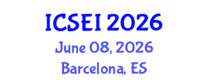 International Conference on Social Entrepreneurship and Innovation (ICSEI) June 08, 2026 - Barcelona, Spain International Conference on Social Entrepreneurship and Innovation (ICSEI) June 08, 2026 - Barcelona, Spain