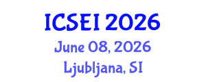 International Conference on Social Entrepreneurship and Innovation (ICSEI) June 08, 2026 - Ljubljana, Slovenia International Conference on Social Entrepreneurship and Innovation (ICSEI) June 08, 2026 - Ljubljana, Slovenia