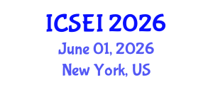 International Conference on Social Entrepreneurship and Innovation (ICSEI) June 01, 2026 - New York, United States International Conference on Social Entrepreneurship and Innovation (ICSEI) June 01, 2026 - New York, United States