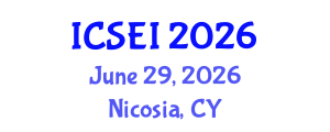 International Conference on Social Entrepreneurship and Innovation (ICSEI) June 29, 2026 - Nicosia, Cyprus International Conference on Social Entrepreneurship and Innovation (ICSEI) June 29, 2026 - Nicosia, Cyprus