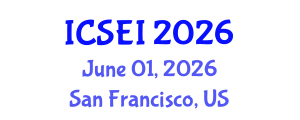 International Conference on Social Entrepreneurship and Innovation (ICSEI) June 01, 2026 - San Francisco, United States International Conference on Social Entrepreneurship and Innovation (ICSEI) June 01, 2026 - San Francisco, United States