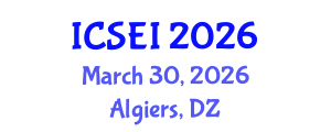 International Conference on Social Entrepreneurship and Innovation (ICSEI) March 30, 2026 - Algiers, Algeria International Conference on Social Entrepreneurship and Innovation (ICSEI) March 30, 2026 - Algiers, Algeria
