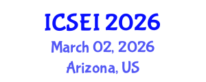International Conference on Social Entrepreneurship and Innovation (ICSEI) March 02, 2026 - Arizona, United States International Conference on Social Entrepreneurship and Innovation (ICSEI) March 02, 2026 - Arizona, United States