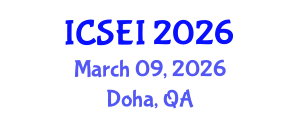 International Conference on Social Entrepreneurship and Innovation (ICSEI) March 09, 2026 - Doha, Qatar International Conference on Social Entrepreneurship and Innovation (ICSEI) March 09, 2026 - Doha, Qatar