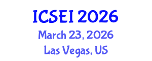 International Conference on Social Entrepreneurship and Innovation (ICSEI) March 23, 2026 - Las Vegas, United States International Conference on Social Entrepreneurship and Innovation (ICSEI) March 23, 2026 - Las Vegas, United States