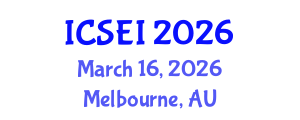 International Conference on Social Entrepreneurship and Innovation (ICSEI) March 16, 2026 - Melbourne, Australia International Conference on Social Entrepreneurship and Innovation (ICSEI) March 16, 2026 - Melbourne, Australia