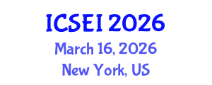 International Conference on Social Entrepreneurship and Innovation (ICSEI) March 16, 2026 - New York, United States International Conference on Social Entrepreneurship and Innovation (ICSEI) March 16, 2026 - New York, United States