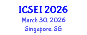 International Conference on Social Entrepreneurship and Innovation (ICSEI) March 30, 2026 - Singapore, Singapore International Conference on Social Entrepreneurship and Innovation (ICSEI) March 30, 2026 - Singapore, Singapore