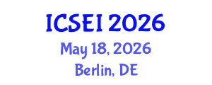 International Conference on Social Entrepreneurship and Innovation (ICSEI) May 18, 2026 - Berlin, Germany International Conference on Social Entrepreneurship and Innovation (ICSEI) May 18, 2026 - Berlin, Germany