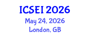 International Conference on Social Entrepreneurship and Innovation (ICSEI) May 24, 2026 - London, United Kingdom