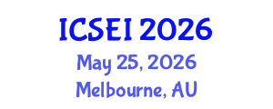 International Conference on Social Entrepreneurship and Innovation (ICSEI) May 25, 2026 - Melbourne, Australia International Conference on Social Entrepreneurship and Innovation (ICSEI) May 25, 2026 - Melbourne, Australia