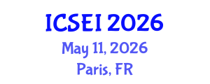 International Conference on Social Entrepreneurship and Innovation (ICSEI) May 11, 2026 - Paris, France International Conference on Social Entrepreneurship and Innovation (ICSEI) May 11, 2026 - Paris, France