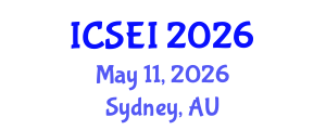 International Conference on Social Entrepreneurship and Innovation (ICSEI) May 11, 2026 - Sydney, Australia International Conference on Social Entrepreneurship and Innovation (ICSEI) May 11, 2026 - Sydney, Australia