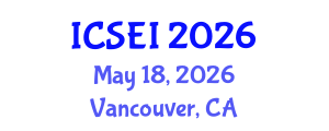 International Conference on Social Entrepreneurship and Innovation (ICSEI) May 18, 2026 - Vancouver, Canada International Conference on Social Entrepreneurship and Innovation (ICSEI) May 18, 2026 - Vancouver, Canada