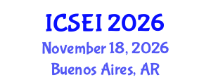 International Conference on Social Entrepreneurship and Innovation (ICSEI) November 18, 2026 - Buenos Aires, Argentina International Conference on Social Entrepreneurship and Innovation (ICSEI) November 18, 2026 - Buenos Aires, Argentina