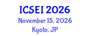 International Conference on Social Entrepreneurship and Innovation (ICSEI) November 15, 2026 - Kyoto, Japan International Conference on Social Entrepreneurship and Innovation (ICSEI) November 15, 2026 - Kyoto, Japan