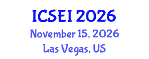 International Conference on Social Entrepreneurship and Innovation (ICSEI) November 15, 2026 - Las Vegas, United States International Conference on Social Entrepreneurship and Innovation (ICSEI) November 15, 2026 - Las Vegas, United States