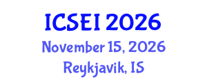 International Conference on Social Entrepreneurship and Innovation (ICSEI) November 15, 2026 - Reykjavik, Iceland International Conference on Social Entrepreneurship and Innovation (ICSEI) November 15, 2026 - Reykjavik, Iceland