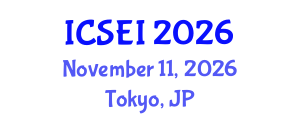 International Conference on Social Entrepreneurship and Innovation (ICSEI) November 11, 2026 - Tokyo, Japan International Conference on Social Entrepreneurship and Innovation (ICSEI) November 11, 2026 - Tokyo, Japan