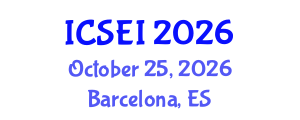 International Conference on Social Entrepreneurship and Innovation (ICSEI) October 25, 2026 - Barcelona, Spain International Conference on Social Entrepreneurship and Innovation (ICSEI) October 25, 2026 - Barcelona, Spain