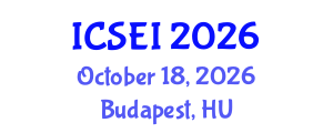 International Conference on Social Entrepreneurship and Innovation (ICSEI) October 18, 2026 - Budapest, Hungary International Conference on Social Entrepreneurship and Innovation (ICSEI) October 18, 2026 - Budapest, Hungary