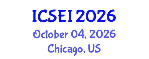 International Conference on Social Entrepreneurship and Innovation (ICSEI) October 04, 2026 - Chicago, United States International Conference on Social Entrepreneurship and Innovation (ICSEI) October 04, 2026 - Chicago, United States