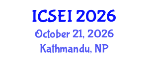 International Conference on Social Entrepreneurship and Innovation (ICSEI) October 21, 2026 - Kathmandu, Nepal International Conference on Social Entrepreneurship and Innovation (ICSEI) October 21, 2026 - Kathmandu, Nepal