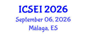International Conference on Social Entrepreneurship and Innovation (ICSEI) September 06, 2026 - Málaga, Spain International Conference on Social Entrepreneurship and Innovation (ICSEI) September 06, 2026 - Málaga, Spain