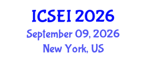 International Conference on Social Entrepreneurship and Innovation (ICSEI) September 09, 2026 - New York, United States