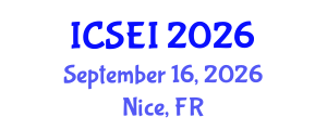 International Conference on Social Entrepreneurship and Innovation (ICSEI) September 16, 2026 - Nice, France International Conference on Social Entrepreneurship and Innovation (ICSEI) September 16, 2026 - Nice, France
