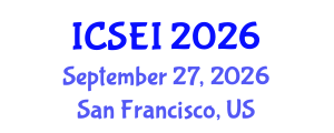 International Conference on Social Entrepreneurship and Innovation (ICSEI) September 27, 2026 - San Francisco, United States