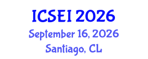 International Conference on Social Entrepreneurship and Innovation (ICSEI) September 16, 2026 - Santiago, Chile International Conference on Social Entrepreneurship and Innovation (ICSEI) September 16, 2026 - Santiago, Chile