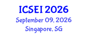 International Conference on Social Entrepreneurship and Innovation (ICSEI) September 09, 2026 - Singapore, Singapore International Conference on Social Entrepreneurship and Innovation (ICSEI) September 09, 2026 - Singapore, Singapore