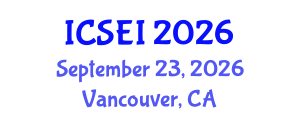 International Conference on Social Entrepreneurship and Innovation (ICSEI) September 23, 2026 - Vancouver, Canada International Conference on Social Entrepreneurship and Innovation (ICSEI) September 23, 2026 - Vancouver, Canada