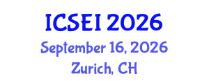 International Conference on Social Entrepreneurship and Innovation (ICSEI) September 16, 2026 - Zurich, Switzerland International Conference on Social Entrepreneurship and Innovation (ICSEI) September 16, 2026 - Zurich, Switzerland