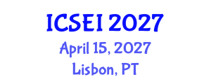 International Conference on Social Entrepreneurship and Innovation (ICSEI) April 15, 2027 - Lisbon, Portugal International Conference on Social Entrepreneurship and Innovation (ICSEI) April 15, 2027 - Lisbon, Portugal