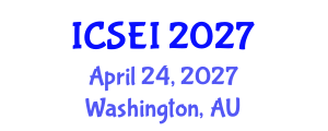 International Conference on Social Entrepreneurship and Innovation (ICSEI) April 24, 2027 - Washington, Australia International Conference on Social Entrepreneurship and Innovation (ICSEI) April 24, 2027 - Washington, Australia