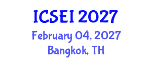 International Conference on Social Entrepreneurship and Innovation (ICSEI) February 04, 2027 - Bangkok, Thailand International Conference on Social Entrepreneurship and Innovation (ICSEI) February 04, 2027 - Bangkok, Thailand